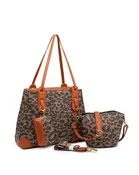 3-n-1 Leopard Tote Set — Bagz & Bling