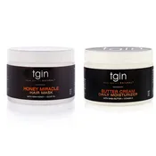 2 Piece Set Tgin Butter Cream Daily Moisturizer and Honey Miracle Hair Mask Duo 12 oz