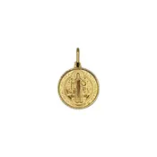 14K 18mm St. Benedict Coin