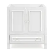 Alaterre Furniture 30 Inch Bathroom Vanity, White
