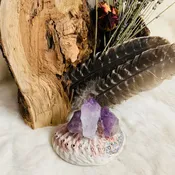 Amethyst $12 Point — Ghidrah’s Mind Body Spirit