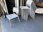 Arper Juno Stackable Outdoor Chairs SET OF 10 — WANNASOFA