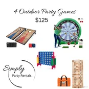 4 Outdoor Party Games