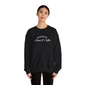 Fueled by Jesus and Coffee Sweatshirt — Christian Faith Coffee Crewneck