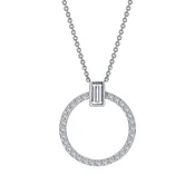 0.39 ct tw Open Circle Necklace — Cronier's Fine Jewelry