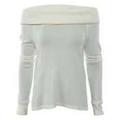 Abercrombie & Fitch Cozy Off-the-shoulder Tee Womens Style : 139-516-0460