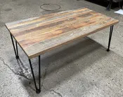 Reclaimed Oak Coffee Table 25″ x 46″ x 1 1/4″
