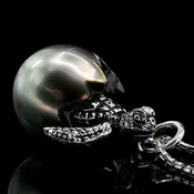 Baby Turtle Egg Hand Carve South Sea Pearl