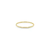 14k Gold Rounded Band Ring Size 3