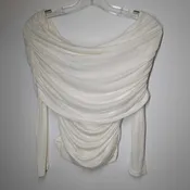 Abercrombie & Fitch Long Sleeve M White