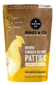 Bones & Co. Kickin' Chicken Recipe Raw Frozen Patties Dog Food