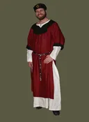 12th- 13th Century Mens Linen Supertunic