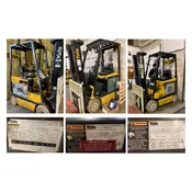 Yale Sit-down Electric 3,000 lb. Forklifts (varying prices) — All Ways Equipment