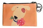 22Tote 8K4ZN ZINNIA Orange Dog Coin Purse