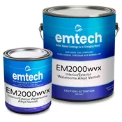EMTECH EM2000WVX Water-Based Alkyd Varnish