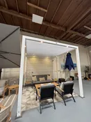10′ Square Ocean Master M1 Plus Solanox Pergola