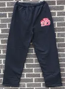 Bearcats Badger Black Open Bottom Fleece Sweatpants
