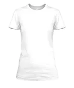 Ladies 100% Cotton Short Sleeve T-shirt
