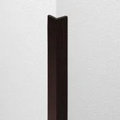 Black Cherry Peel & Stick Wood Corner Trim