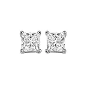 14Kt White Gold Diamond 1 1/5Ctw Earring