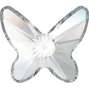 2854 Swarovski Butterfly Crystal Flatback - 8mm 3pcs