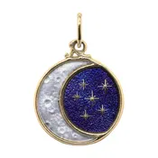 1203 Moon & Stars Charm