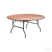 60" Round Table (Seats 8- 10)