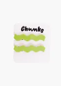 Allie clips, lime