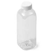 16 fl oz Clear PET Square Bottle - DBJ