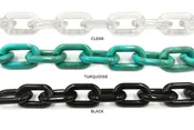 AC1009   Acrylic/Plastic Cable Chain CHOOSE COLOR BELOW