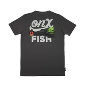 Fish Fuzzy Tail Fever Tee | Charcoal