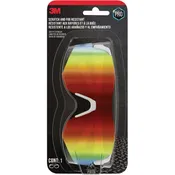 3M Mirrored Frame Safety Glasses with Multi-Color Lenses
