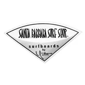 Santa Barbara Surf Shop Classic Vinyl Stickers
