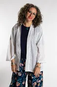 Anandi Cotton Eyelet Cardigan