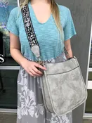 Chelsea crossbody bag Light Grey