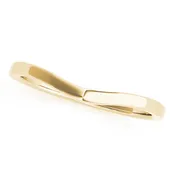 Basic Curved Wedding Band