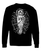 COBWEB GHOUL - Longlseeve shirt - LG LAST ONE