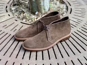 1492 Unlined Chukka Boot Dark Brown Suede — Ealdwine Raleigh