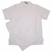 Dream Mens White Textured Pattern Short Sleeved Walking Suit Fino 277-15