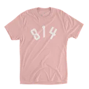 814 Basic Tee - Desert Pink