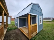 Dunn #36: 10 X 20 Side Porch Lofted Barn