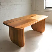 Art Deco Dining Table | Reclaimed Wood