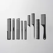 9PC Hair Styling Comb Set