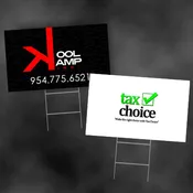 Yard Signs 18X24 DOUBLE SIDED
