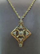 14K Diamond Pendant