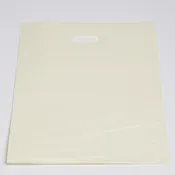 15×18  Ivory Plastic Bags (500 pcs.)