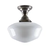 12" Flush Mount Schoolhouse Fixture — Yankee Barn Lighting