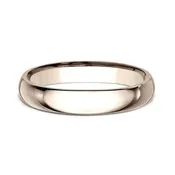 14K Rose Gold Comfort Fit Band