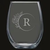 Bulk 9 oz. Stemless Wine Glass - Case Quantity 24
