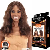 Model Model DREAM WEAVER – 100% Human Hair HD Lace Wig, Body 22″, Glueless 5″ Center Part